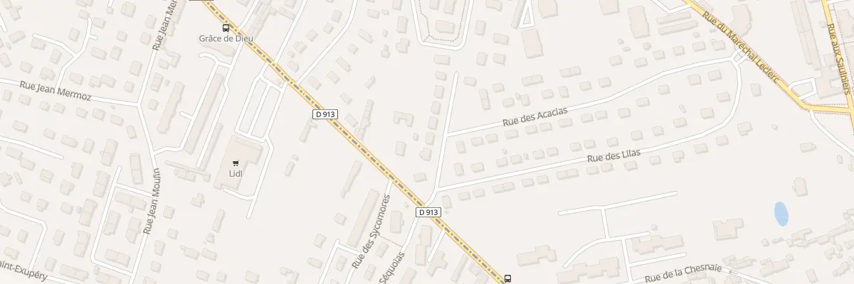 Plan du 38 Rue des Acacias à Saint-Pierre-lès-Elbeuf