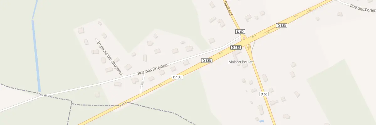 Plan du 1 Rue des Bruyères à Venon