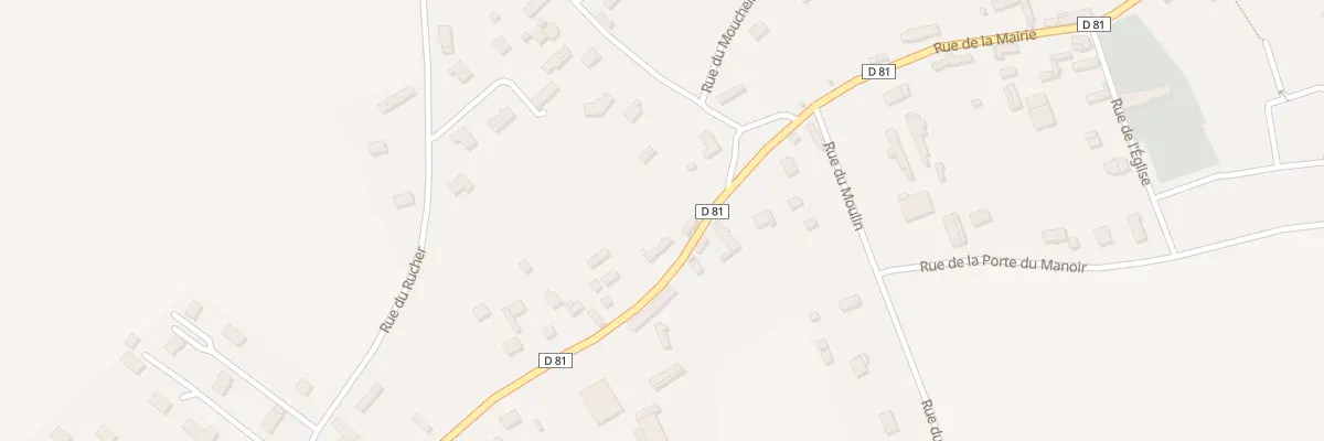 Plan du 3 Rue de la Gde Breche à Vraiville