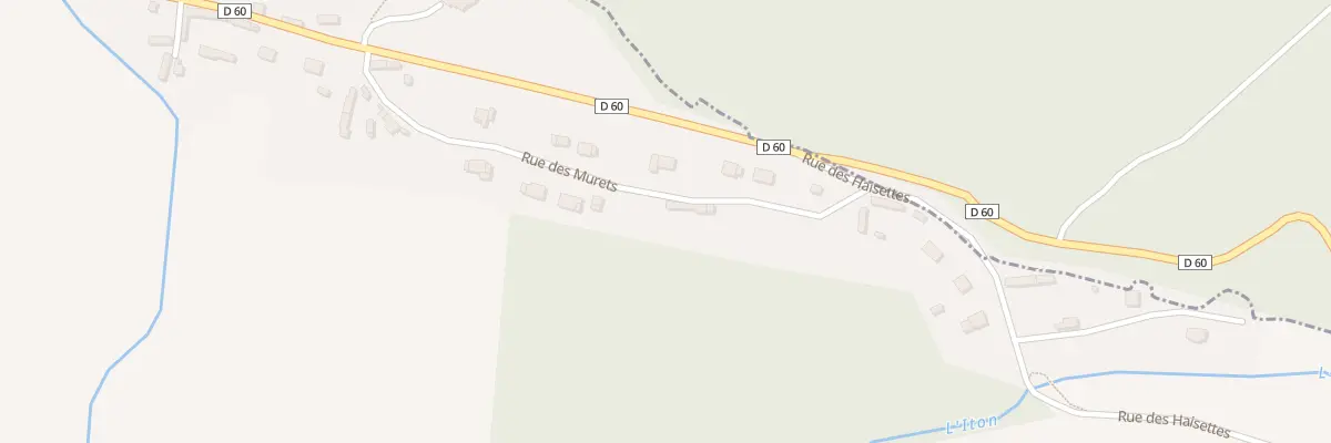 Plan du 14 Rue des Murets à Gaudreville-la-Rivière