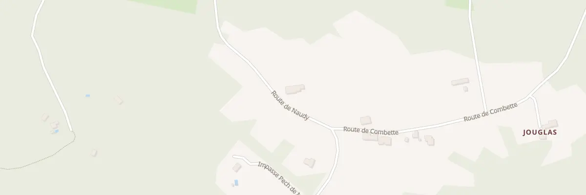 Plan du 42 Naudy à Lavaur