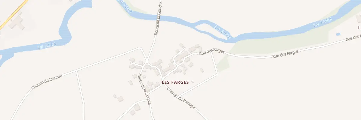 Plan du 10 Rue des Farges à Saint-Martial-d’Albarède