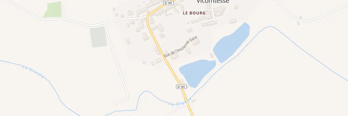 Plan du 6 Rue de l’Ancienne Gare à La Chapelle-Vicomtesse