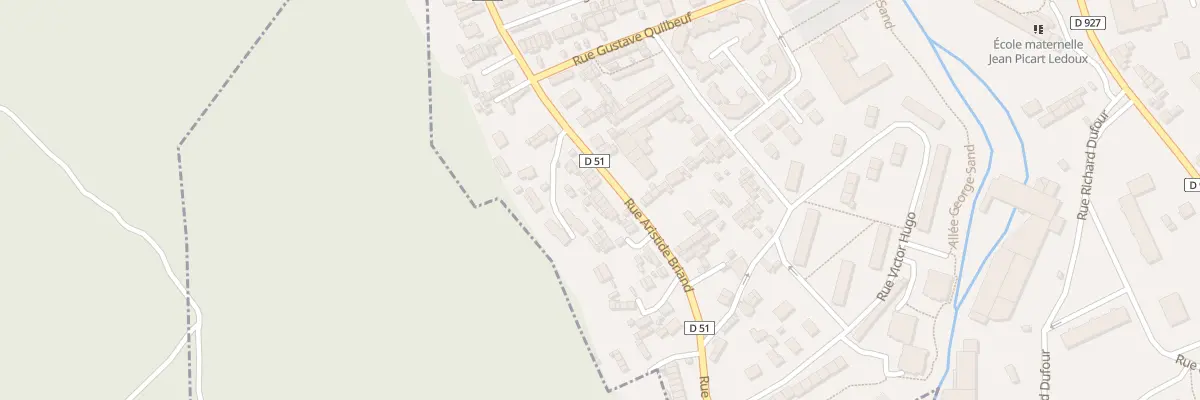 Plan du 51 Rue Aristide Briand au Houlme