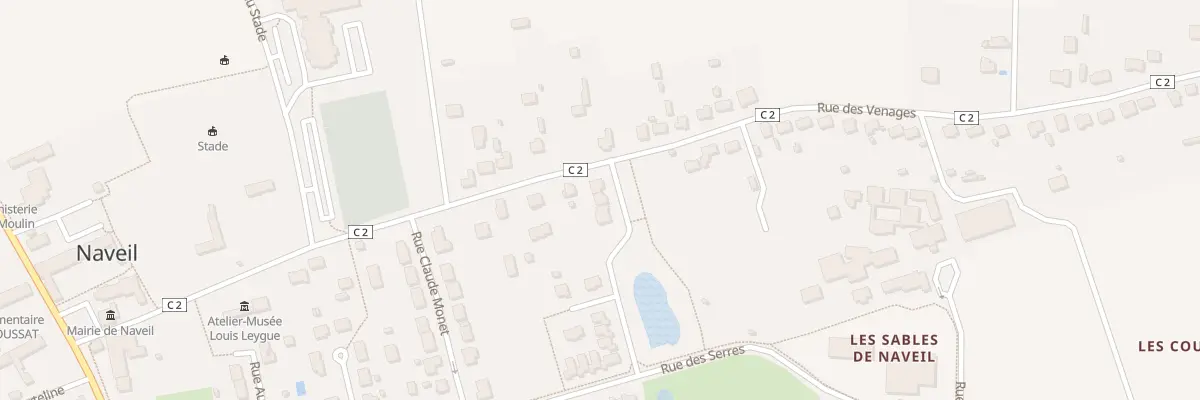 Plan du 6 Rue des Druides à Naveil