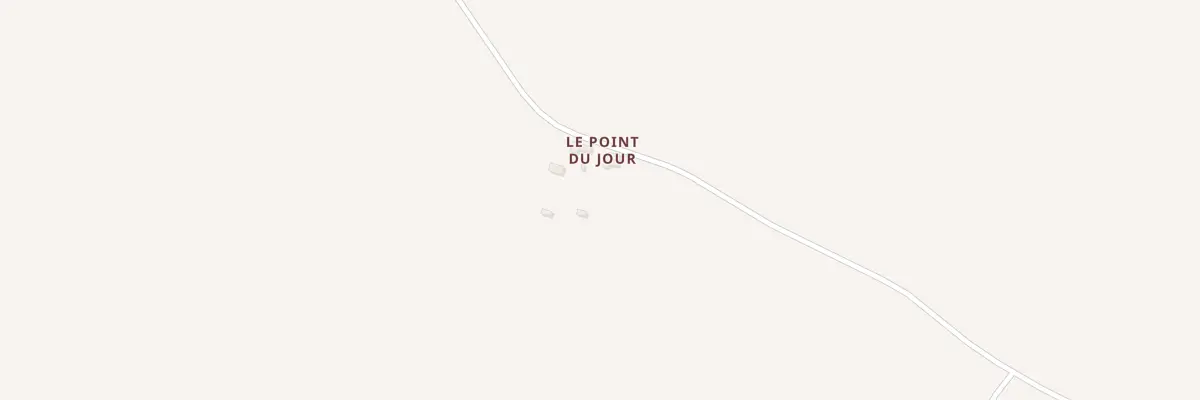Plan du 1 Le Point du Jour au Poislay