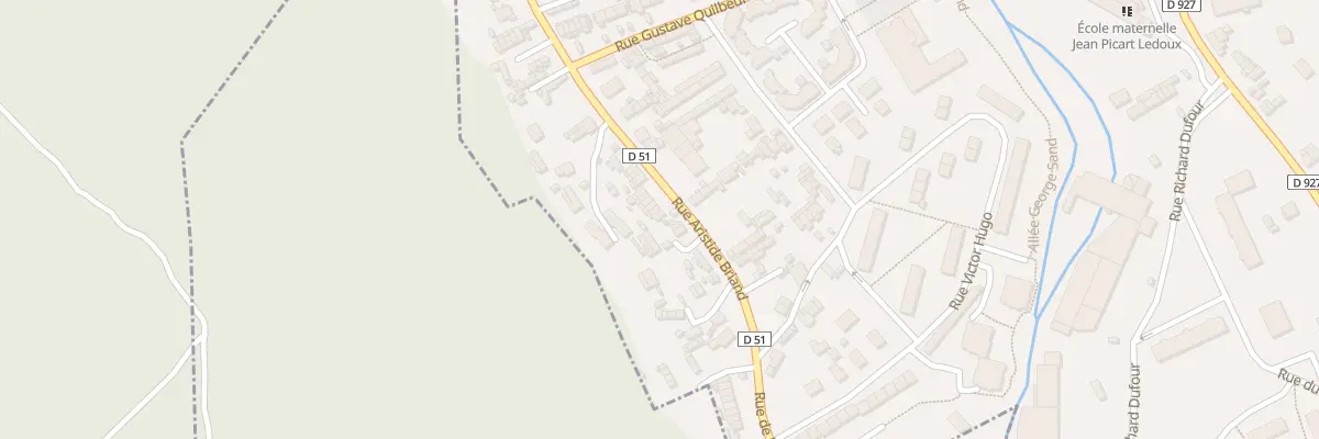 Plan du 43 Rue Aristide Briand au Houlme