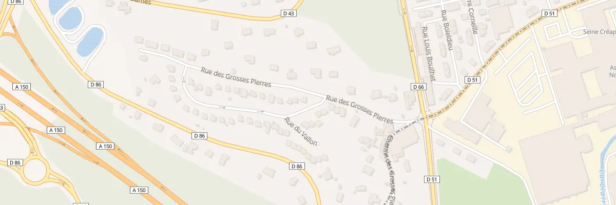 Plan du 29 Rue des Grosses Pierres à Maromme