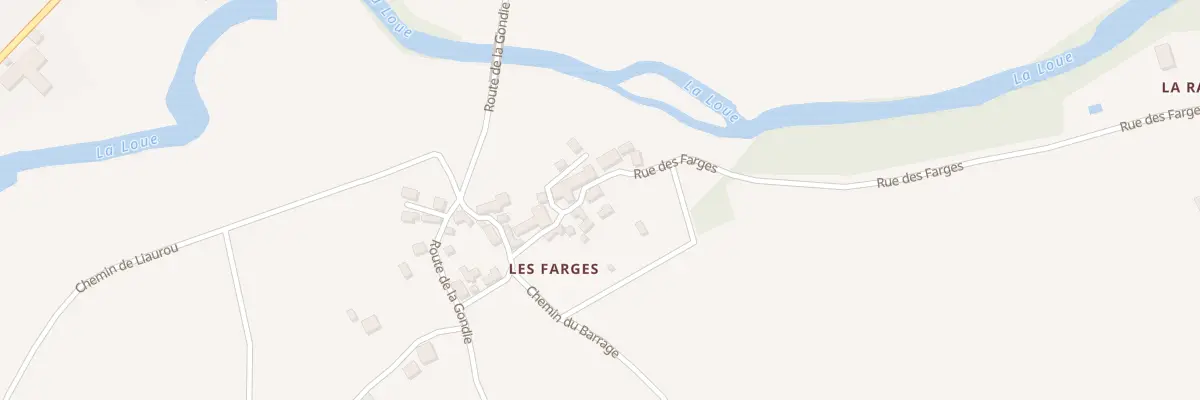 Plan du 17 Rue des Farges à Saint-Martial-d’Albarède