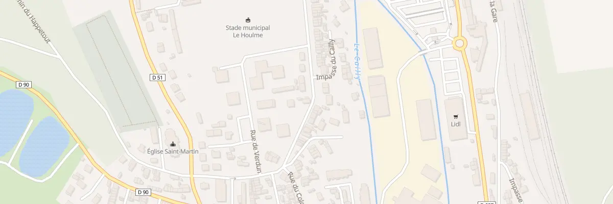 Plan du 5 Rue Gustave Delarue au Houlme