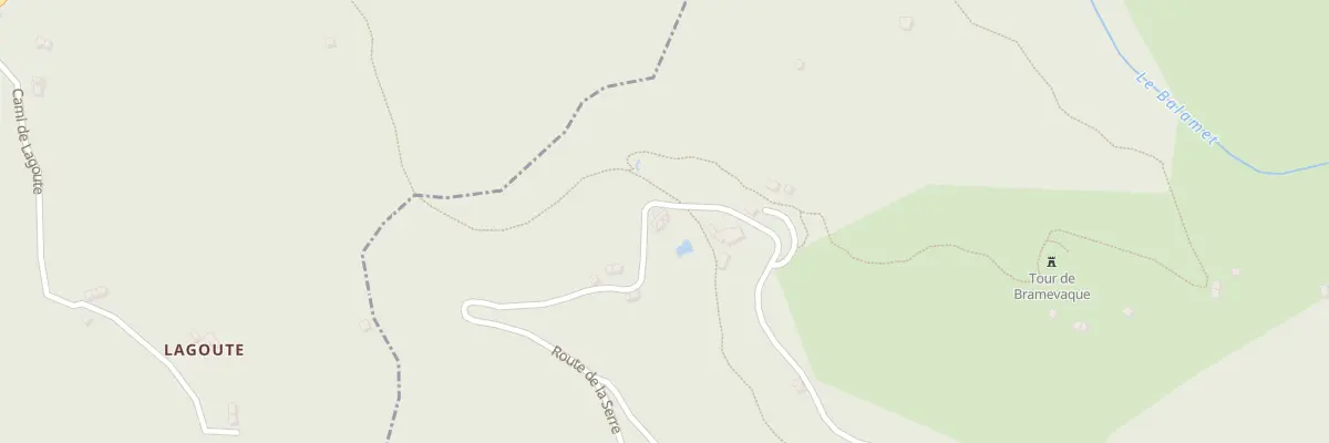 Plan du 157 La Bouche à Arrien-en-Bethmale