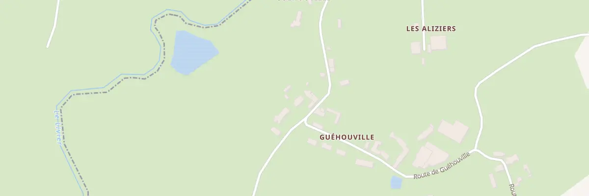 Plan du 10 Rte de Guéhouville à Belhomert-Guéhouville