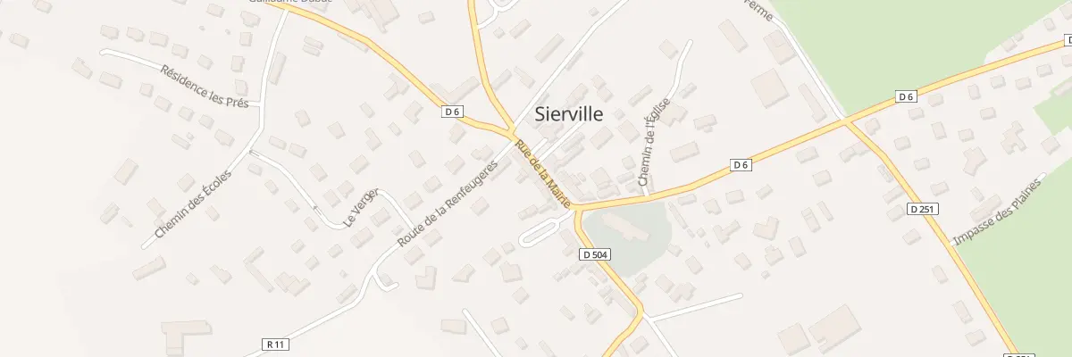 Plan du 44 Rue de la Mairie à Sierville