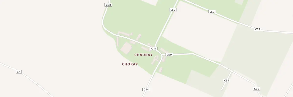Plan du 7 Chauray à Martizay