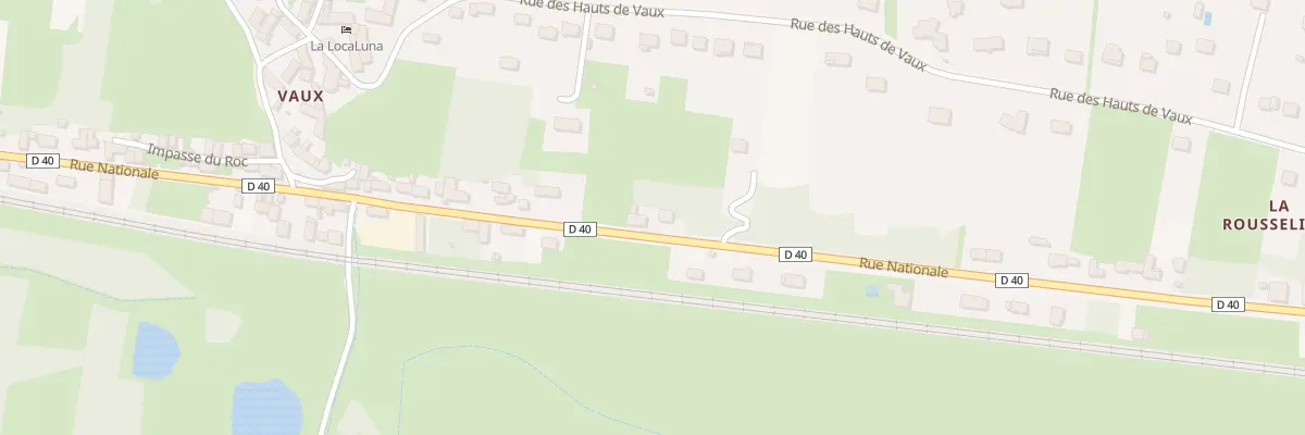 Plan du 56 Rue Nationale à Civray-de-Touraine