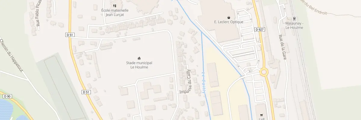 Plan du 46 Rue Gustave Delarue au Houlme