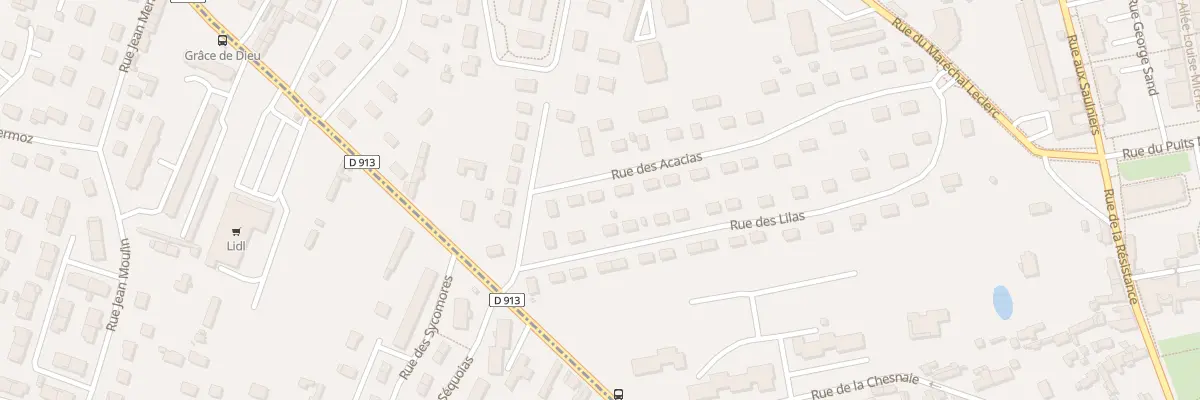 Plan du 21 Rue des Acacias à Saint-Pierre-lès-Elbeuf