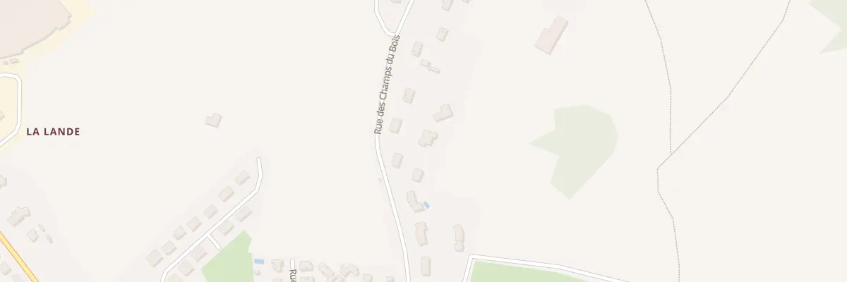 Plan du 56 Rue des Champs du Bois à Oradour-sur-Glane