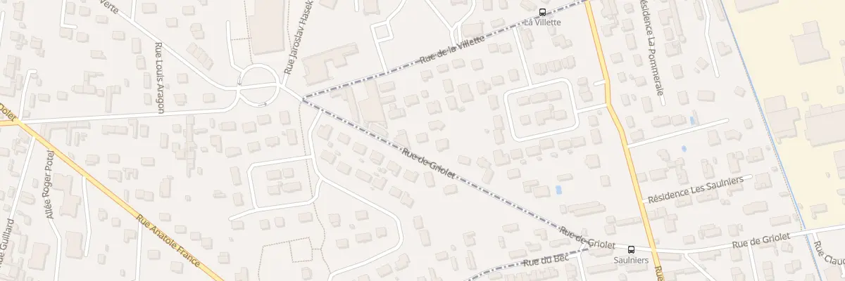 Plan du 1200 Rue de Griolet à Saint-Pierre-lès-Elbeuf
