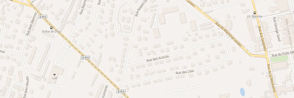 Plan du 34 Rue des Acacias à Saint-Pierre-lès-Elbeuf