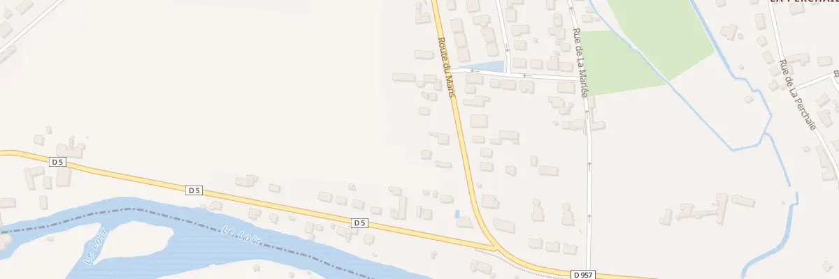 Plan du 6 Rte du Mans à Vendôme