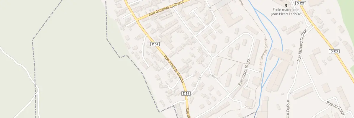 Plan du 20 Rue Aristide Briand au Houlme