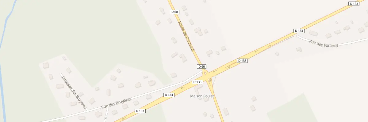 Plan du 1 Rte de Daubeuf à Venon