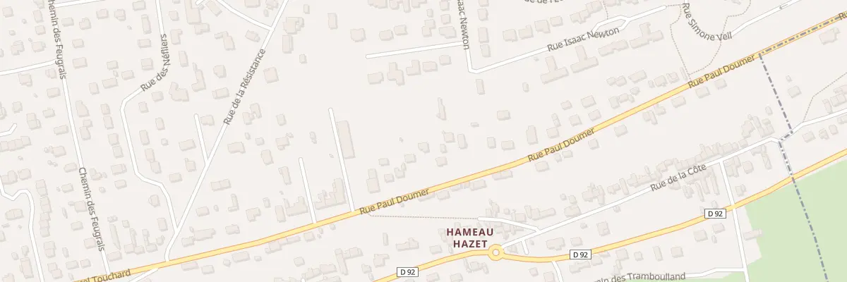 Plan du 14 Rue Paul Doumer à Saint-Aubin-lès-Elbeuf