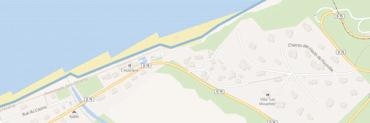 Plan du 3 Rte des Falaises à Hautot-sur-Mer