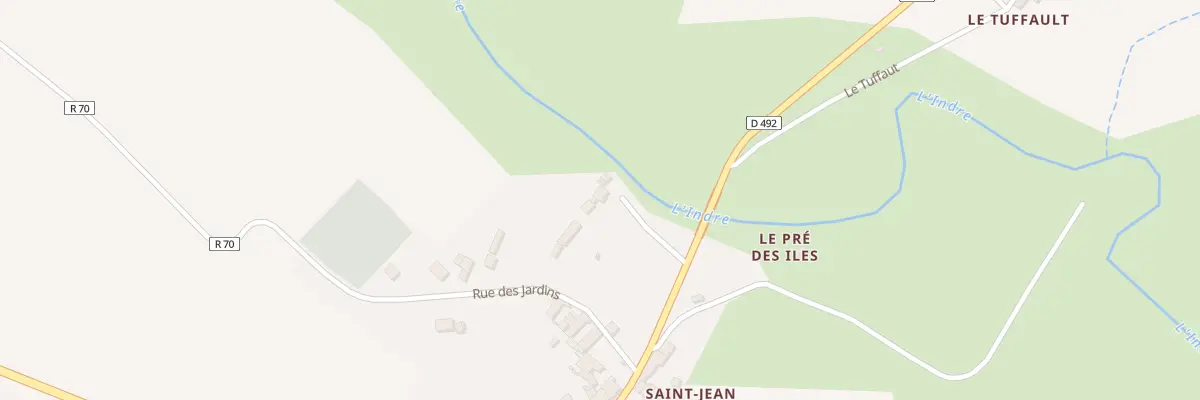 Plan du 25 Rue du Deversoir à Saint-Jean-Saint-Germain