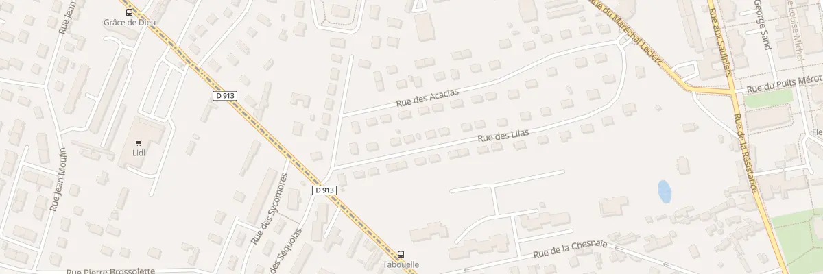Plan du 24 Rue des Lilas à Saint-Pierre-lès-Elbeuf