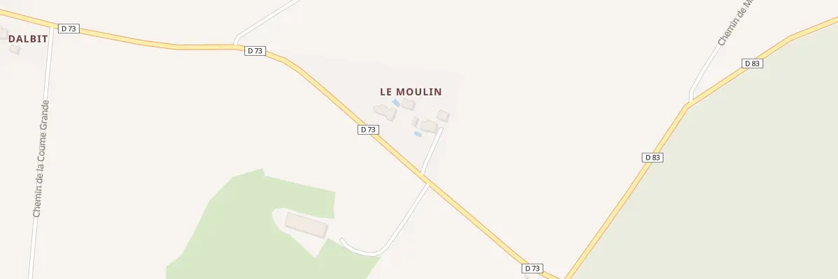Plan du 1190 Le Moulin à Sajas