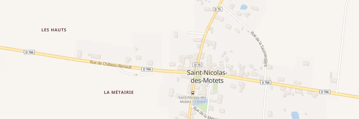 Plan du 7 Rue de Touraine à Saint-Nicolas-des-Motets