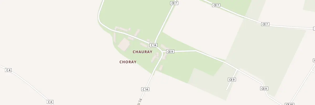 Plan du 5 Chauray à Martizay