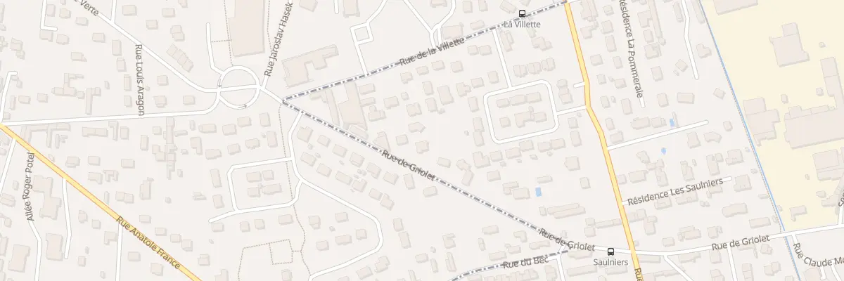Plan du 1174 Rue de Griolet à Saint-Pierre-lès-Elbeuf