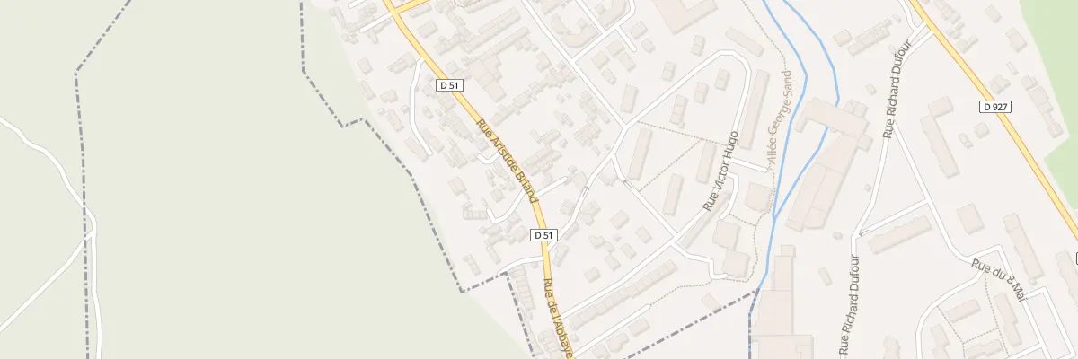 Plan du 16 Rue Aristide Briand au Houlme