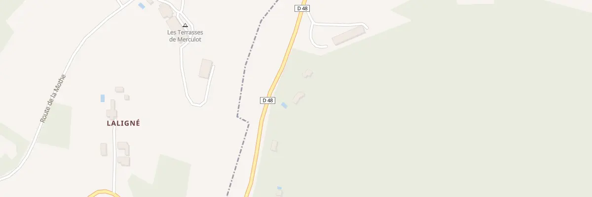 Plan du 47D Le Montaud à Berbiguières