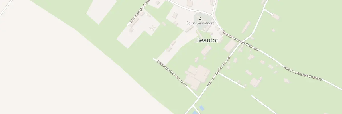 Plan du 5004A Le Bourg à Beautot