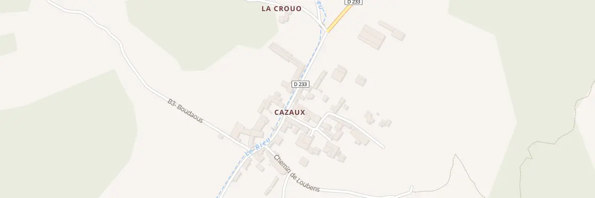Plan du 1 Rue le Carreraut à Cazavet