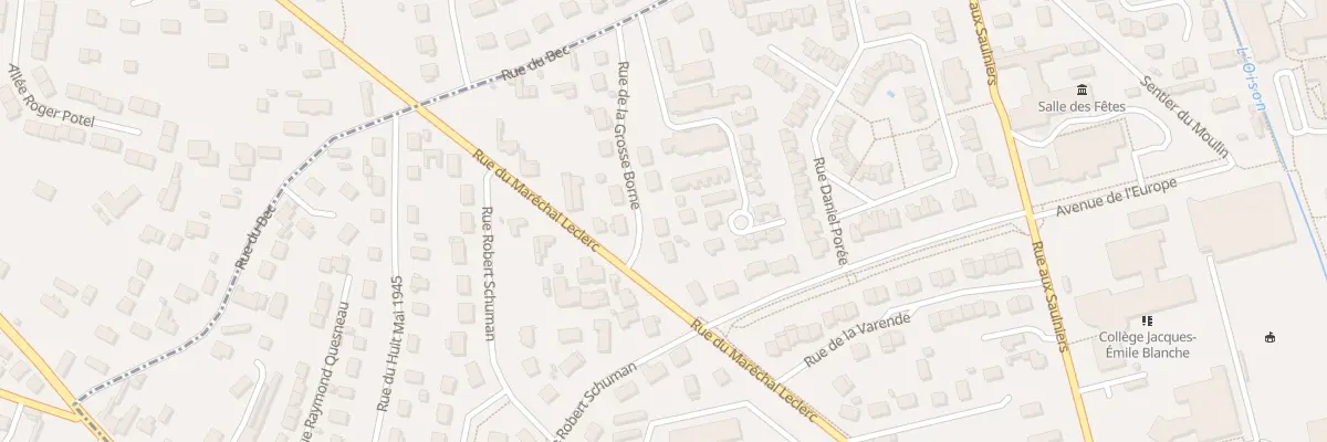 Plan du 144 Rue de la Grosse Borne à Saint-Pierre-lès-Elbeuf