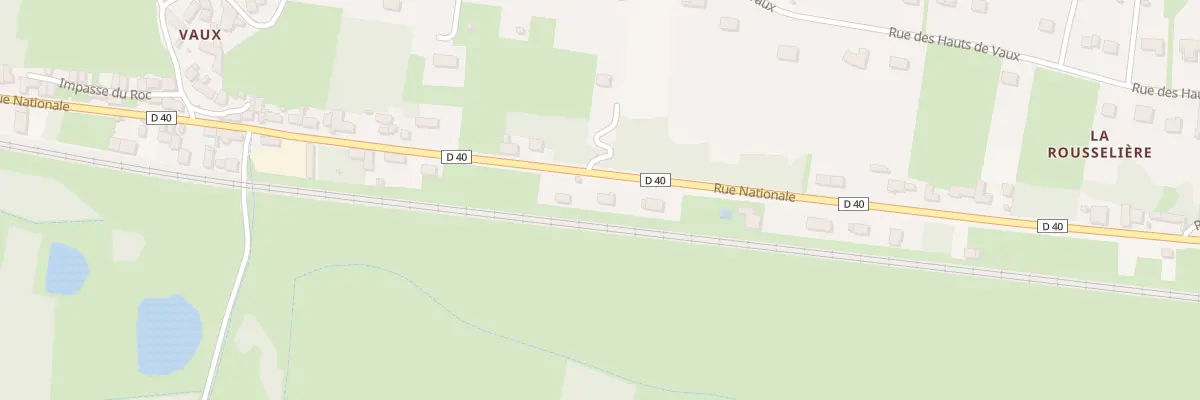 Plan du 5599 Rue Nationale à Civray-de-Touraine