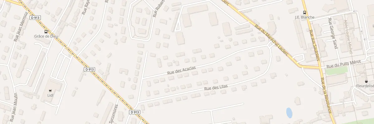 Plan du 24 Rue des Acacias à Saint-Pierre-lès-Elbeuf
