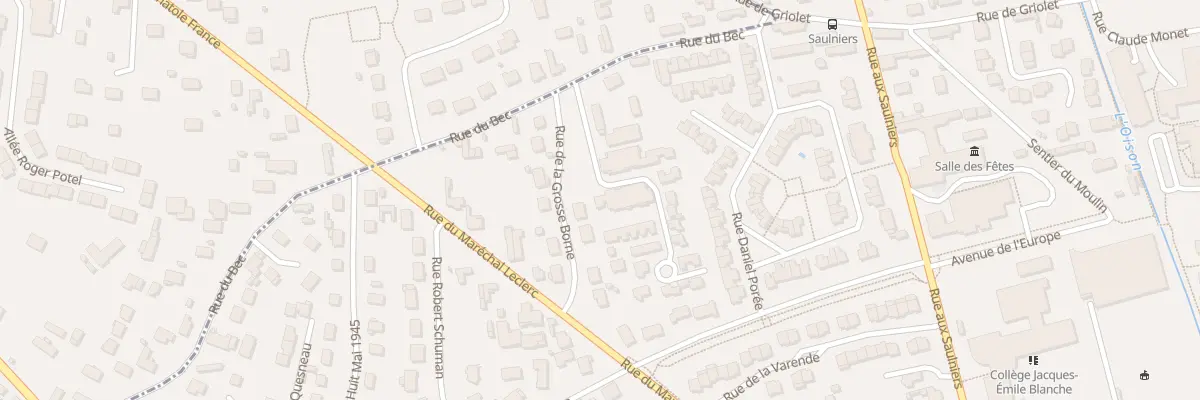 Plan du 71 Rue Jackie Ansermet à Saint-Pierre-lès-Elbeuf