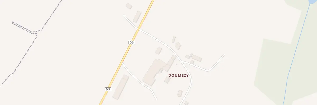 Plan du 2 Doumezy à Blond