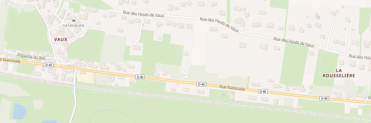 Plan du 31 Rue des Hauts de Vaux à Civray-de-Touraine