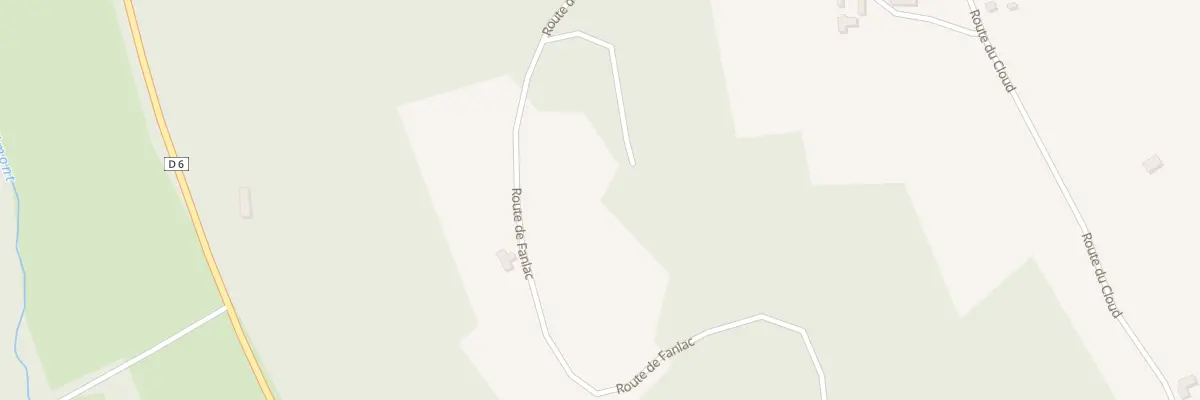 Plan du 96A La Font Peyre à Plazac