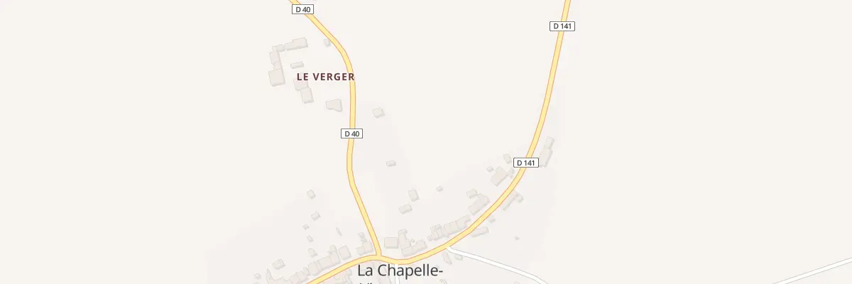 Plan du 6 Rue Saint Michel à La Chapelle-Vicomtesse