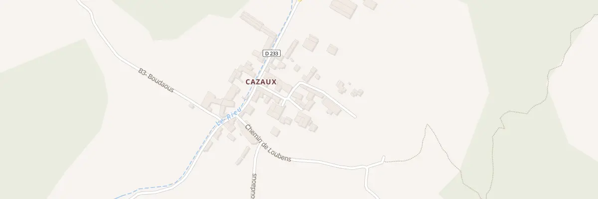 Plan du 1 Imp des Couturières à Cazavet