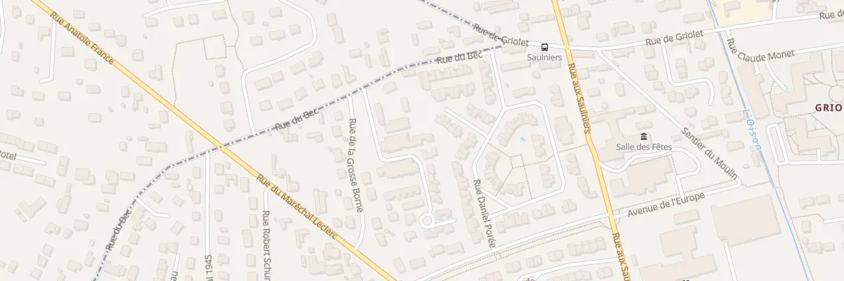 Plan du 100 Rue Jackie Ansermet à Saint-Pierre-lès-Elbeuf