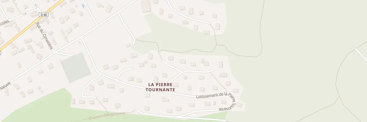 Plan du 25 Res de la Pierre Tournante à Saint-Didier-des-Bois